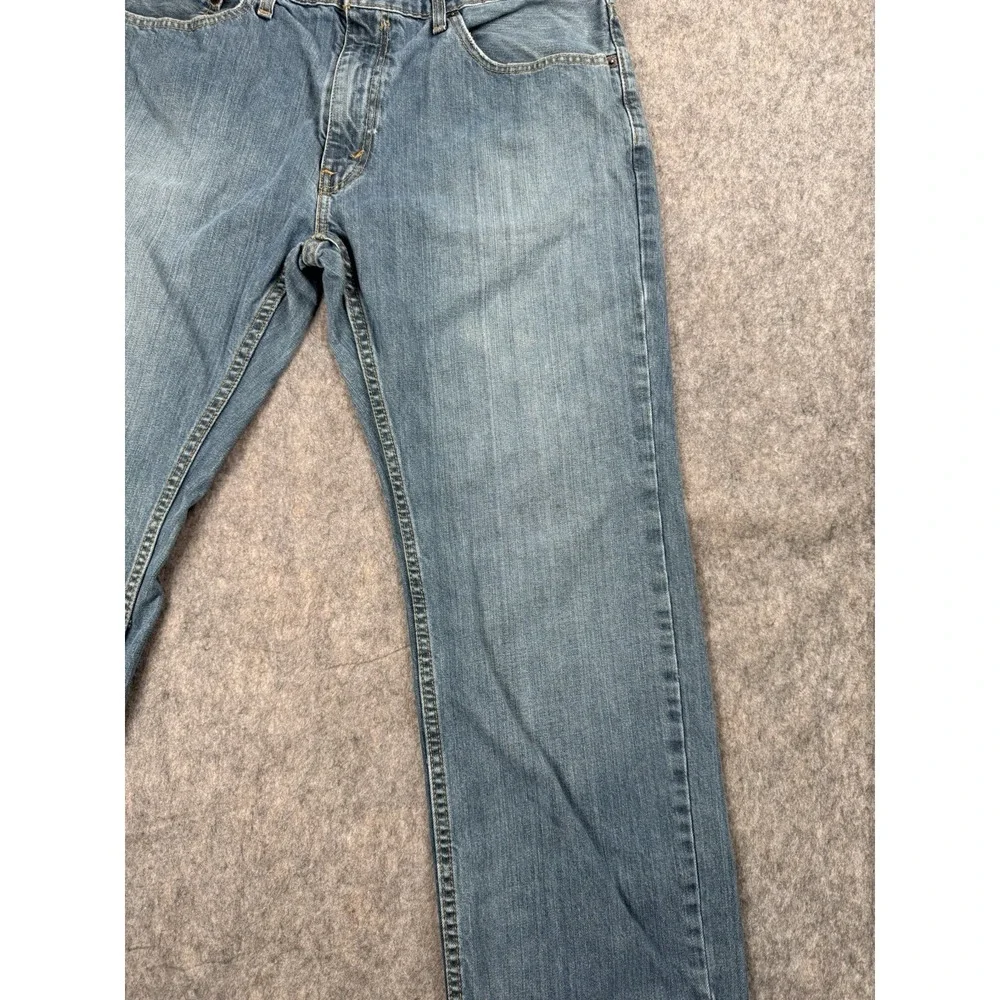 Levi's 553 Mens Blue Denim Relaxed Fit Straight‎ Leg Jeans Size 36x30
